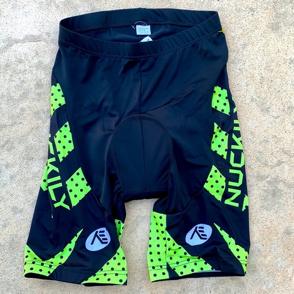 Nuckily Mens Cycling Padded Shorts Size L - Picture 2 of 8